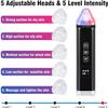 PATINS Blackhead Remover Pore Vacuum - Blackhead Suction Tool, Electric Acne Extractor Kit, Acne Comedone Whitehead Extractor Tool, Facial Pore Cleaner, Facial Cleansing Pimple Extractor view 4