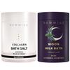 Luxury Spa Bath Salt Gift Set Pack of 2 - Collagen Magnesium Bath Salt - Spiritual Moon Milk Bath Sage Lavender Chamomile Himalyan Salt view 1