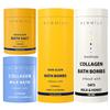 Bath Salt and Milk Bath and Bath Bombs Blend Pack of 4 - Collagen Magnesium Epsom Salt Vitamin C Arnica Montana Oil view 1