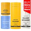 Bath Salt and Milk Bath and Bath Bombs Blend Pack of 4 - Collagen Magnesium Epsom Salt Vitamin C Arnica Montana Oil view 2