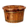 KIZMIQ Foot Bath Spa Foot Spa Bath MassagerWood Foot Bath Tub, Thick Sturdy Wood Spa Basin for Pedicure and Massage for Home Soaking Tired and Sore Feet 24cm view 1