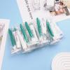Disposable Razors in Bulk Pack of 60,Green Disposable Shaving Razors Individual Wrapped Twin Blade Bulk Disposable Razors with Clear Cap and 10g Shaving Cream for Homeless,Hotel,Travel,Charity,Shelter view 1
