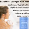 Bath Salt and Milk Bath and Bath Bombs Fizz Pack of 4 - Collagen Magnesium Epsom Salt Oatmeal Milk & Honey Rose view 4