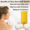 Bath Salt & Fizzing Bath Bombs Gift Set Pack of 3 - Detox Heal and Moisturize Bath Soak view 3