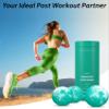 Energizing & Uplifting Fizzing Bubble Bath Bomb Gift Set Pack of 3 - Post Workout Recovery for Sore Muscles and Tension view 3