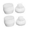WOFASHPURET Newborn to Toddler After Bath 2 Pack Soft Body Powder Puff Gentle on Baby's view 1