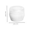 WOFASHPURET Newborn to Toddler After Bath 2 Pack Soft Body Powder Puff Gentle on Baby's view 4
