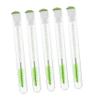 Beavorty 10pcs Diamond mascara brush spoolie tube portable wand containers eyeliner bottles eyelash brush mascara bottle brush disposable mascara tube plastic cosmetic Miss view 1