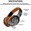 MightySkins Carbon Fiber Skin Compatible with Skullcandy Crusher ANC 2 - Giraffe | Protective, Durable Textured Carbon Fiber Finish | Easy to Apply, Remove, and Change Styles view 2