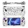 MightySkins Carbon Fiber Skin Compatible with Asus ROG Ally - Raining Cats | Protective, Durable Textured Carbon Fiber Finish | Easy to Apply view 1