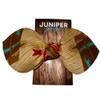 Retro Rockabilly Bandana Knotted Hair Bow on Alligator Clip for Women, Teens, Kids, Unisex - Handmade in USA (Brown, Cowboy Boots) view 2
