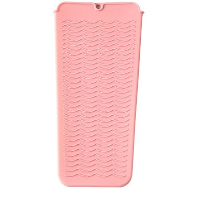 Heat Resistant Straightener Pad | Travel Hair Straightener Mat - Portable Heat Resistant Silicone Mat for Hair Styling Tools, Flat Irons and Curling Irons Kumprohu