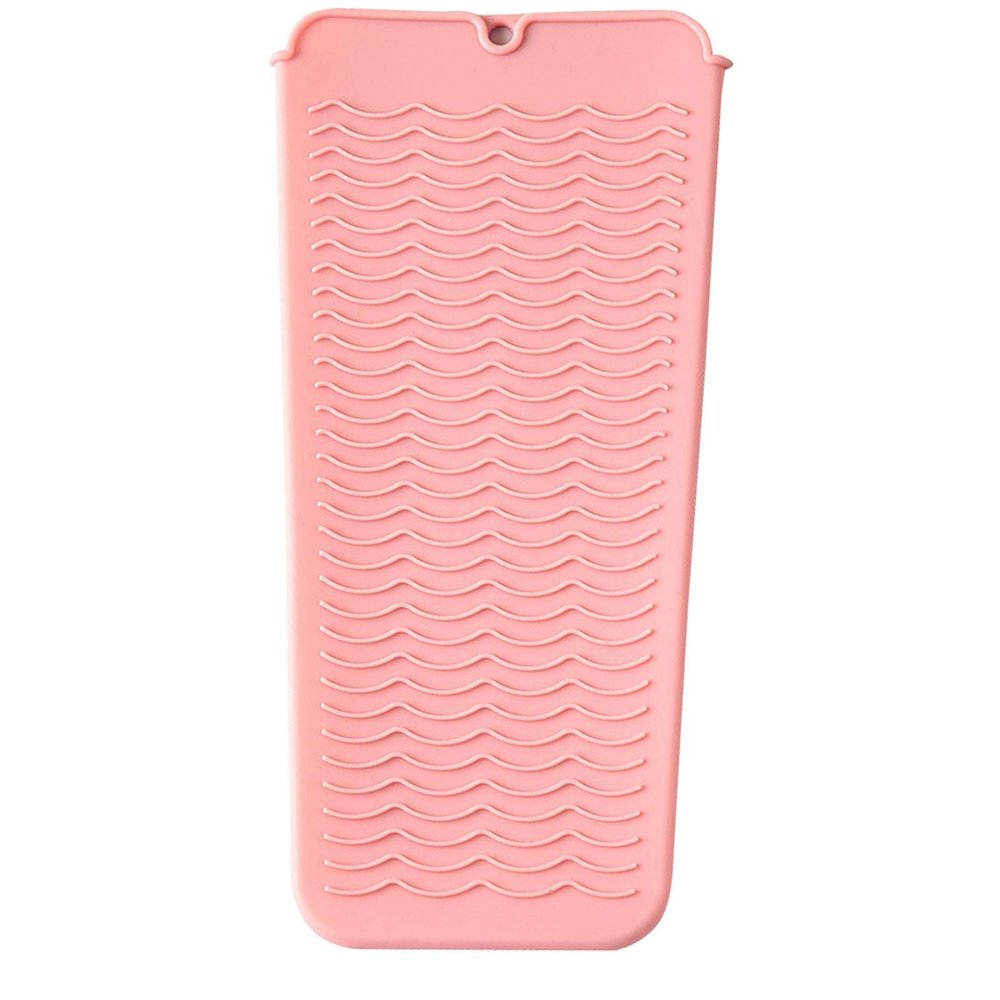 Heat Resistant Straightener Pad | Travel Hair Straightener Mat - Portable Heat Resistant Silicone Mat for Hair Styling Tools, Flat Irons and Curling Irons Kumprohu