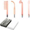 Elitzia Electrode Wand Glass Tube Orange Handheld Spare Parts 4Pcs ETHB03 view 1