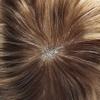 Mens Toupee Wigs Hair System for Men French Lace Front Hair Piece Replacement Mens Hair Unit Natural Hairline Poly Skin PU Toupee for Men (7''x9'', #17R Brown/Blonde Mix Warm Tone-100% Light to Med-light Density) view 3