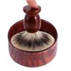 Tyenaza Wooden Shaving Soap Bowl, Vintage Man Shaver Razor Cleansing Foam Bowl view 2