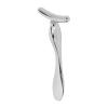Eye Face Cream Applicator, T Shape Zinc Alloy Tightening Mini Spoon Spatula Makeup Beauty Spoons Mini Cosmetic Skincare Spatula for Cream Lotions - Silver view 4