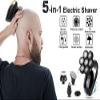 EKHOU Head Shavers for Bald Men, 7D Electric Razor for Men 5 in 1 Head Shavers Rotary Shaver Waterproof Grooming Kit Cordless 7 Blade Bald Shaver LED Display view 4
