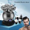 EKHOU Head Shavers for Bald Men, 7D 7 Cutter Razor Multifunction Electric Head Razor Rechargeable IPX6 Waterproof LCD Display 5 in 1 Professional Tool for Men view 2
