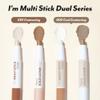 I'M MEME I'm Multi Stick Dual 002 Cool Contouring | Two Shade Shading and Highlighting Matte Finish | Suitable for Beginners Portable Size, Teen Girl Gifts, Gifts for Women, Beauty Gifts view 4