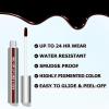 Cilrofelr Peel Off Lip Liner Stain, Long Wear Tattoo Lip Liner with Tweezer, Peel Off Lip Stain with Matte Finish, Long Lasting, Waterproof, Transfer-proof, Highly Pigmented Color (Cocoa) view 3