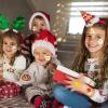 240 Pcs Christmas Temporary Tattoos for Kids, Glitter Individually Wrapped Safety Waterproof Tattoos, Best Choice for Christmas Goody Bag Stuffers, 60 Different Designs Elk Santa Snowman view 3