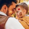 240 Pcs Autumn Temporary Tattoos for Kids, Thanksgiving Bulk Waterproof Safety Tattoos Stickers, Best Choice for Fall Goody Bag Stuffers, 60 Different Designs maple leaves pumpkins scarecrows turkeys view 4