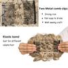 Synthetic Comb Clip In Curly Hair Extension Chignon Hair Pieces Women Updo Cover Hairpiece Extension Hair Bun view 4