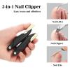 Ingrown Toenail Removal Kit, Upgrade Toenail Clippers for Seniors Thick Nail, Ingrown Toenail Treatment, Toe Nails Clipper Cutter 7 PCS Pedicure Tools Set view 4