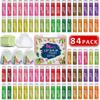 84 Pack Natural Lip Balm Bulk with Vitamin E and Coconut Oil Valentine's Day best choice - Moisturizing, Soothing, and Repairing Dry and Chapped Lips - 14 Flavors - Non-GMO view 1