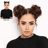 6 Inch Synthetic Hair Bun Extensions Curly Elastic Hair Scrunchies Hairpieces Chignon Updo Hair Pieces For Women view 4