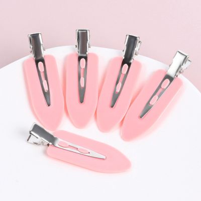 5PCs no bend barrettes no crease barrettes duckbill hair styling clip barrettes no crease crocodile barrettes female simple hair clip barrettes