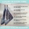 2x WASH CLOTHS LUXURY DUAL-SIDED - Exfoliating Washcloths/Makeup Remover Cloths - Soft Face Cloth/Wash Cloth - Washable & Reusable Microfiber Quick Dry Towel - Toallas para la Cara by DERMAWORKS view 4