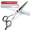 5.5/6 Inch Hair Scissors Scrub Hair Scissors for Barber (6 Inch 3-Piece Set) view 4