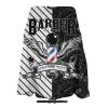 Custom Barber Cape Hairdresser Cape, Add Your Photo Text Logo Personalized Barbershop Salon Cape for Men, Customized Hair Cutting Cape for Home Salon Barbershop view 1