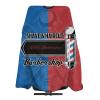 Custom Barber Cape Hairdresser Cape, Add Your Photo Text Logo Personalized Barber Haircut Salon Cape for Men, Customized Hair Cutting Cape for Home Salon Barbershop view 1