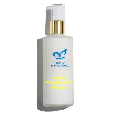 Blue Monarch Skincare Varange Body Cream| For All Skin Types, Specially Dry and Sensitive| Softens, Nourishes| 24 Hours Hydration| All-Natural Ingredients, Vegan, Cruelty-Free(120ml)-