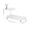 Alipis Countertop Makeup Organizer Dual Cosmetics Storage for Skincare Perfume and Lipstick for Dresser Vanity and Bathroom and Makeup Holder view 3
