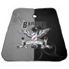 Custom Barber Cape Hairdresser Cape, Add Your Photo Text Logo Personalized Black Gray Barber Salon Cape for Men, Customized Hair Cutting Cape for Home Salon Barbershop view 4
