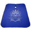 Custom Barber Cape Hairdresser Cape, Add Your Photo Text Logo Personalized Blue Barbershop Salon Cape for Men, Customized Hair Cutting Cape for Home Salon Barbershop view 4