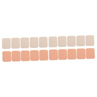 Beaupretty 20pcs Powder Puff for Makeup Application Soft Facial Cosmetic Pads for Loose Powder Foundation Wet and Dry Use for Skin Types Includes Skin Tone
