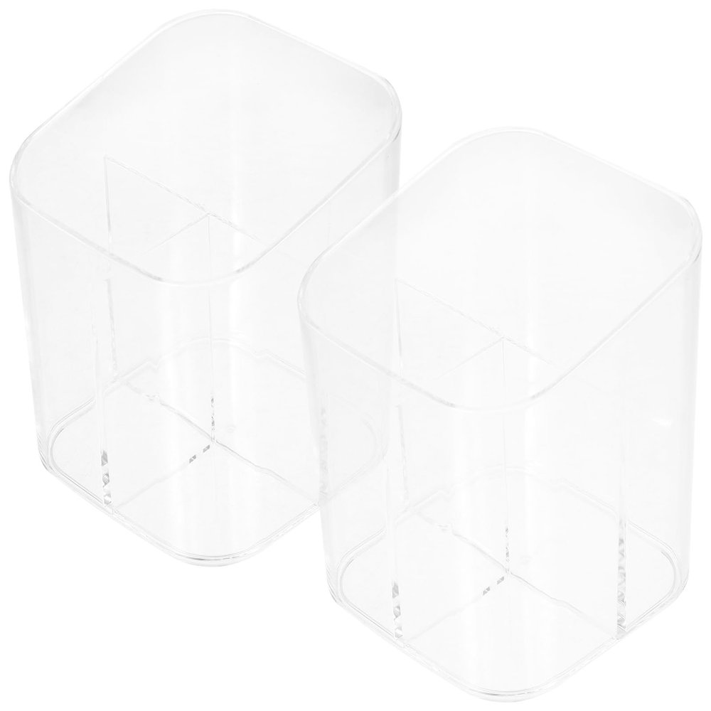Abaodam Cosmetic Brush Holder Makeup Brush Stand Skincare Holder Desktop Organizer