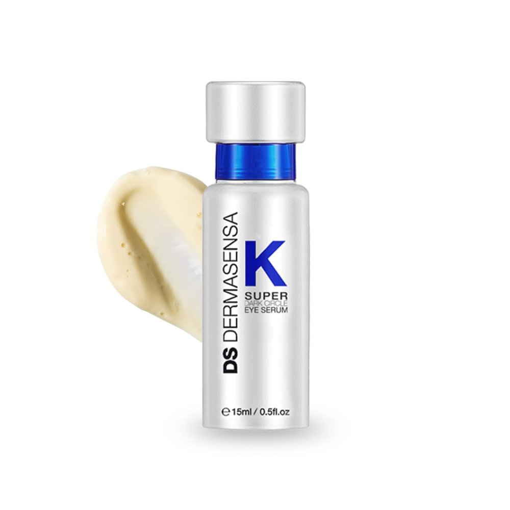 DS Dermasensa K Super Eye Serum, 0.5 fl oz (15ml)  Vitamin K & Arnica Formula for Dark Circles & Puffiness