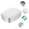 Beavorty 6pcs Strong Easy Open Aluminum Case Storage Box for Soap Cosmetics Medicines Travel Essential view 2