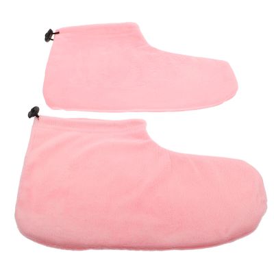 Beavorty 2pairs Heal Soothe Foot Cover Foot Therapy Warming Cover Paraffin Wax Warmer Beauty Wax Warmer Wrap Athlete Treatment