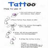 Christian Quotes Tattoo Men Women Waterproof Temporary Tattoo Sexy Body Arm Leg Chest Shoulder Fashion Sticker Decal Festival Body Paint (Pack 2 PCS.) view 4