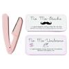No Mo-Stache Discover Mo - 12 Count Brow and 12 Count Lip Wax Kit + Dermaplane Razor 3 Piece Set - As Seen On Shark Tank - The Quick Easy Way for Hair Removal On The Go - Wax and Shave Value Bundle view 1