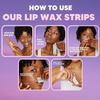 No Mo-Stache Discover Mo - 12 Count Brow and 12 Count Lip Wax Kit + Dermaplane Razor 3 Piece Set - As Seen On Shark Tank - The Quick Easy Way for Hair Removal On The Go - Wax and Shave Value Bundle view 4