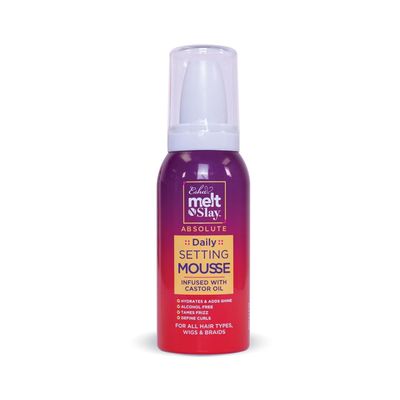 Esha Melt N Slay Daily Setting Hair Mousse (2.7 Fl oz)