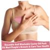 HEALLILY 2pcs Castor Oil Breast Pack Wrap for Breastfeeding Essential Oil Pad Sleep Helper Reusable Skin-friendly view 4